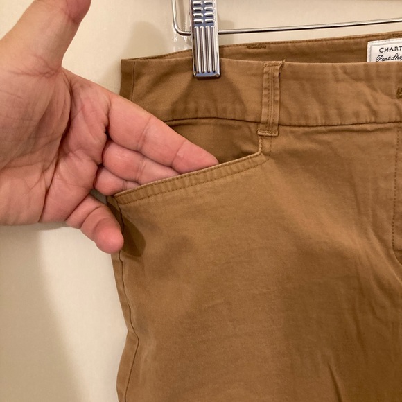 Classic Fit Cotton Pant from Charter Club pant Shop. Brown Size 8P. Jean Trouser - Picture 3 of 8